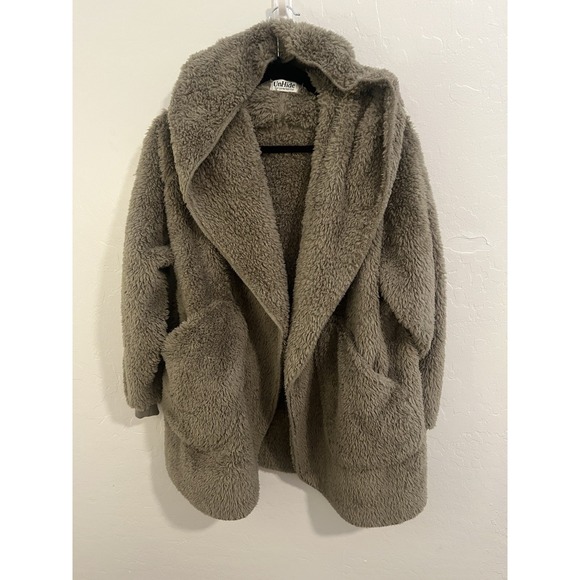 Unhide Best Shleepy Faux Fur Robe Lightweight Extra Soft Wearable Blanket Sz S - Picture 1 of 10